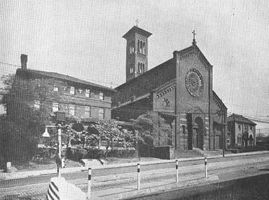 historic photo of the church